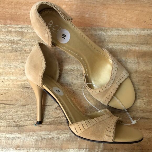 BCBG Suede Heel Sandals  - Picture 7 of 9